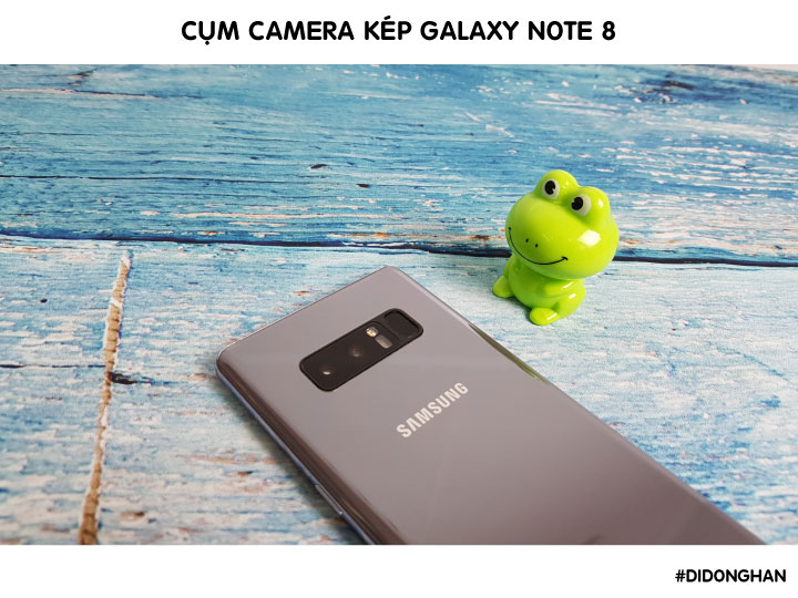 cum camera kep galaxy Note 8