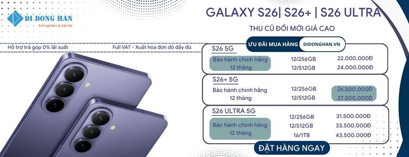 MUA NGAY S26| S26+ | S26 ULTRA