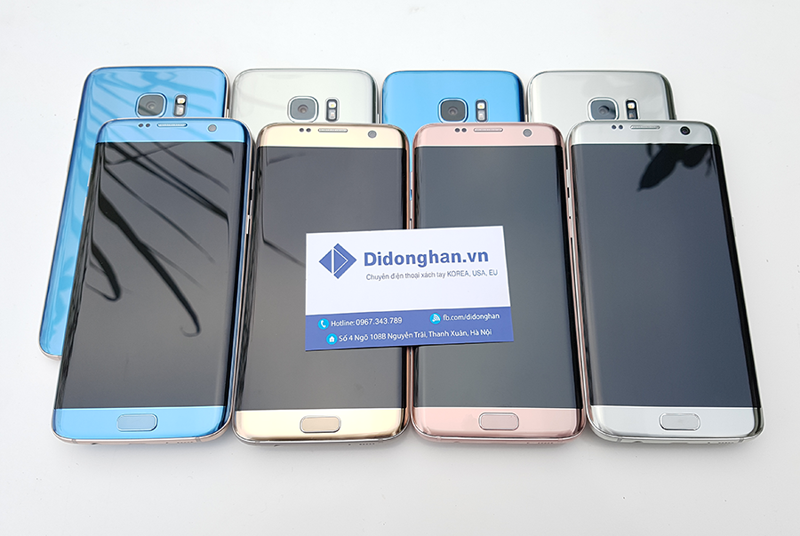 Màu sắc đa dang và thời trang trên Samsung Galaxy S7 Edge 