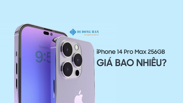 iphone 14 pro max 256gb giá bao nhiêu?