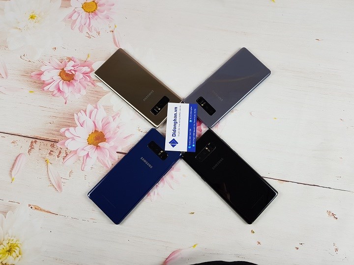 Galaxy Note 8 có mấy màu, màu nào đẹp nhất?