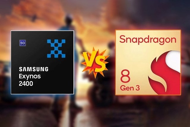 So sánh Snapdragon 8 Gen 3 và Exynos 2400 trên Galaxy S24