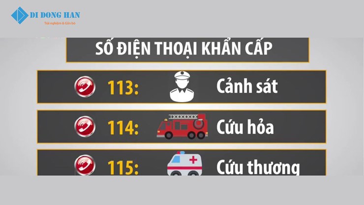 115,114,113 là số điện thoại gì? Những số điện thoại khẩn cấp cần ghi nhớ