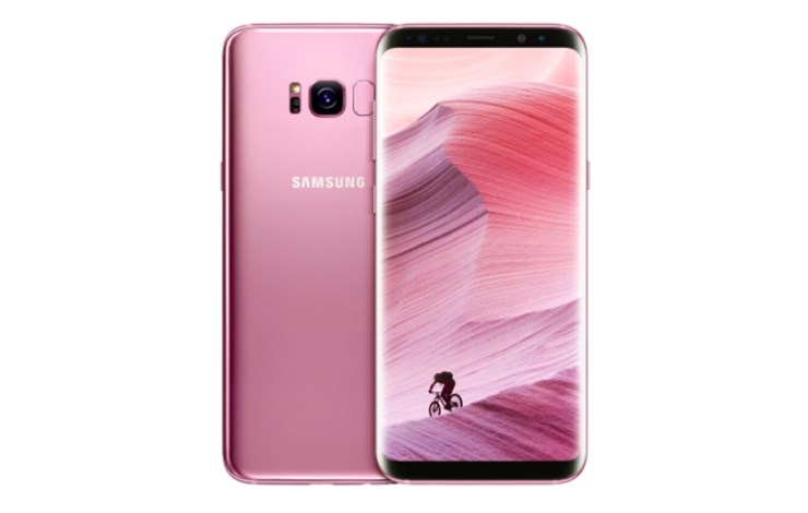 Galaxy S8 màu hồng cập bến tại bắc Mỹ