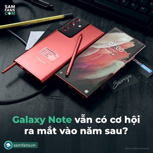 Dòng Galaxy Note bị khai tử và đưa thiết kế vào dòng Galaxy S?