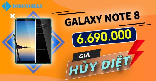  Galaxy Note 8 Giá hủy diệt - chỉ 6790k 