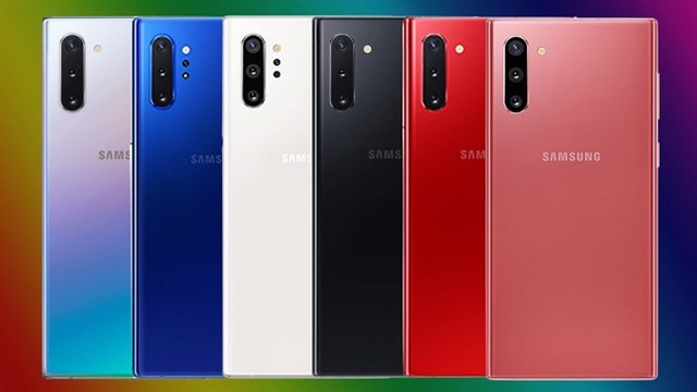 Note 10 Colours Galaxy Note 10 & Note 10+:6 màu riêng biệt, màu nào đẹp nhất