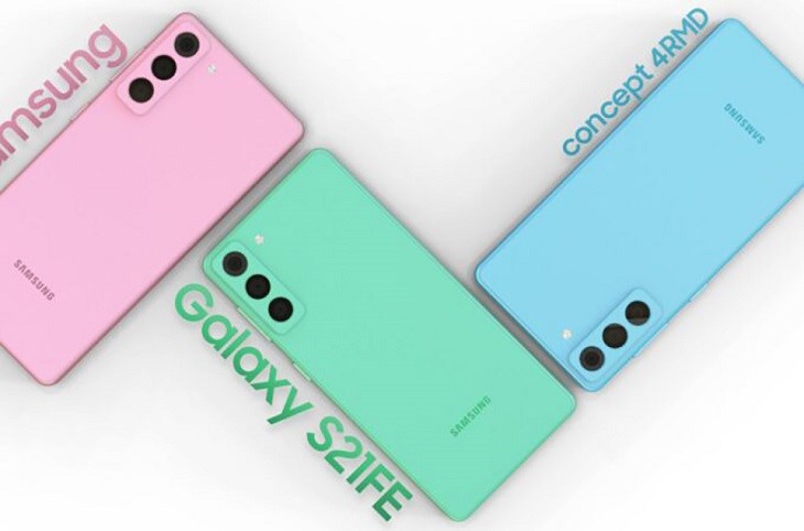 Lộ diện hình ảnh với nhiều màu sắc tuyệt đẹp của Samsung Galaxy S21 FE