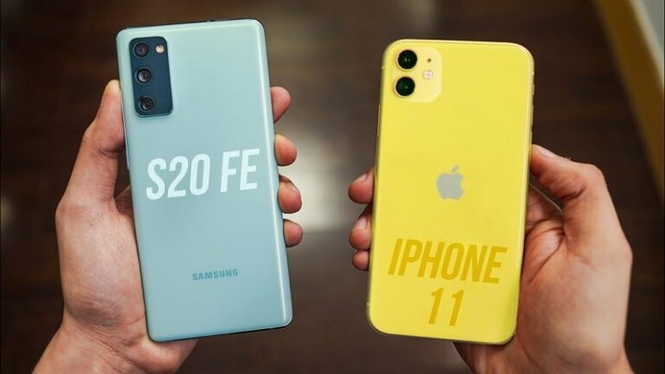 Giữa Iphone 11 và Samsung Galaxy S20 FE nên lựa chọn sử dụng máy nào??