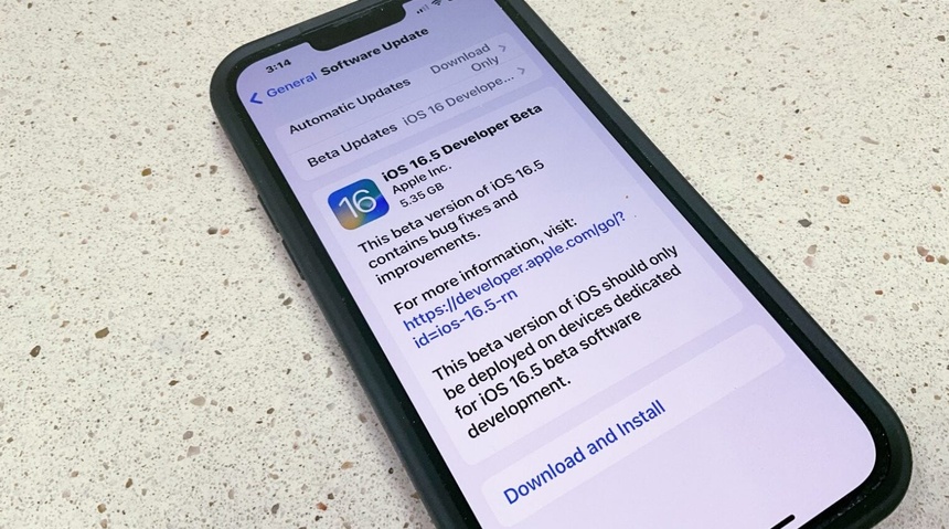 iOS 16.5 bản beta đã có sẵn để cài đặt