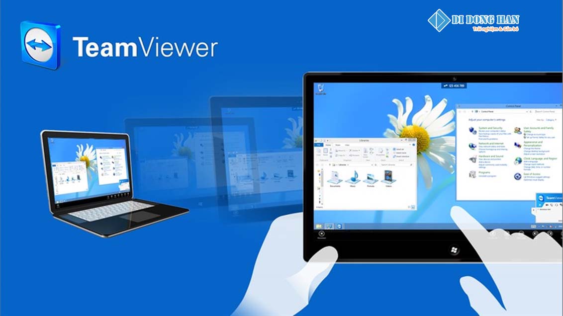 Sử Dụng App Team Viewer Kết Nối Chiếu Màn Hình Điện Thoại Lên Máy Tính.jpg