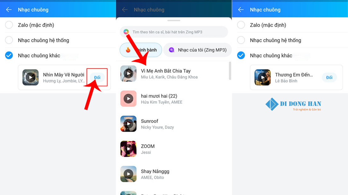 cài đặt bài hát trên ZingMP3 làm nhạc chờ zalo_2.jpg