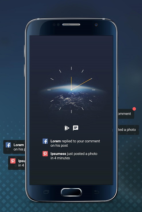 Trải nghiệm 2 cách hiển thị đồng hồ trên màn hình chờ Android