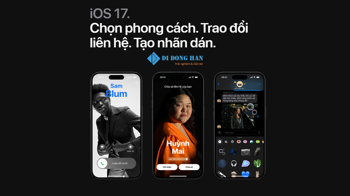 iPhone 15 Pro Max sử dụng hệ điều hành iOs17.jpg