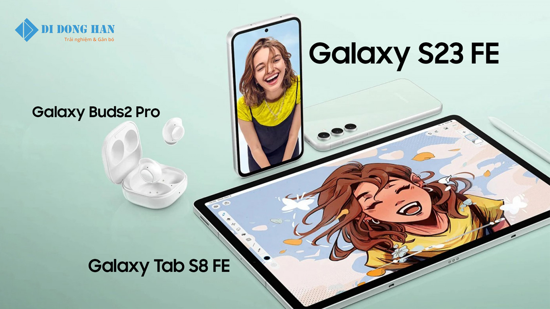 những sản phẩm khác tại sự kiện ra mắt Samsung Galaxy S23 FE.jpg