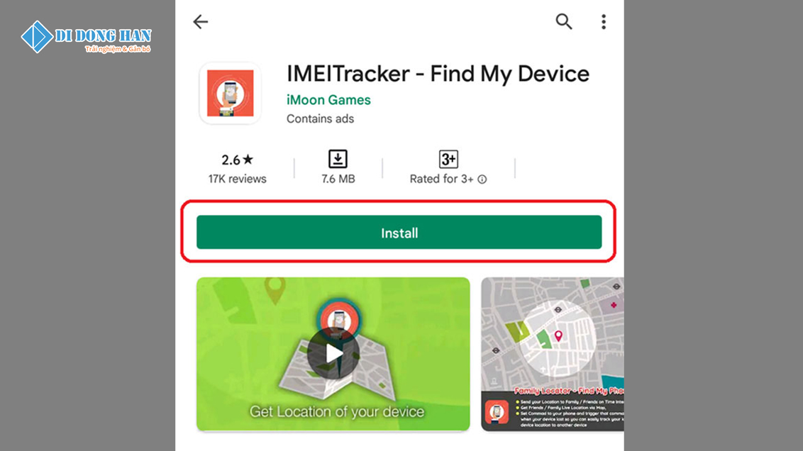 tải và sử dụng ứng dụng IMEI Tracker để tìm điện thoại bị mất.jpg