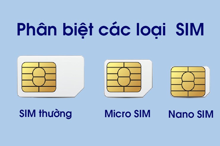 Tất tần tật thông tin về SIM thường, Micro SIM, Nano SIM?