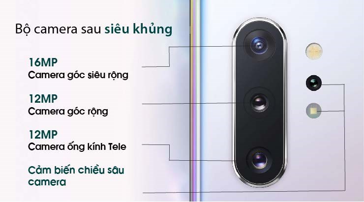 Camera sau của Galaxy Note 10 Plus HongKong