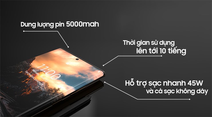thời lượng pin Samsung s23 ultra xách tay mỹ  512gb