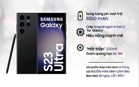 Samsung Galaxy S23 Ultra xách tay Mỹ ( 8GB/256GB )