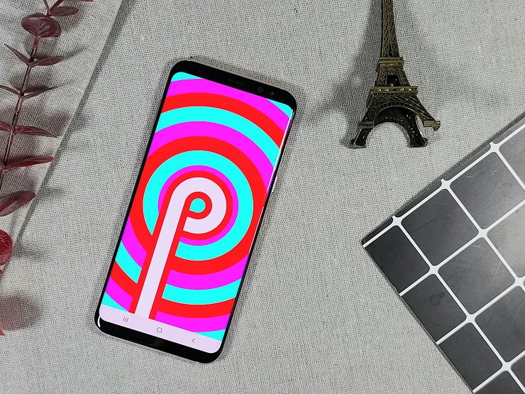 Android 9 trên Galaxy S8 Plus xách tay Hàn Quốc