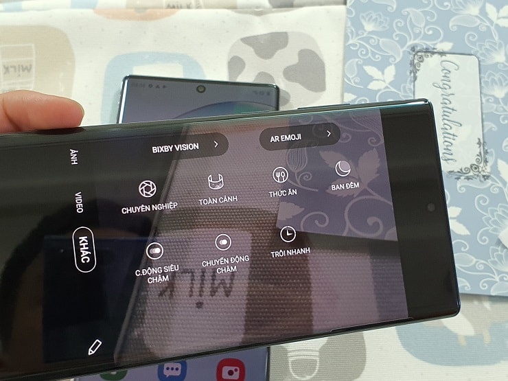 Cac chuc nang cua may anh tren Galaxy Note 10 Plus 5G xach tay Han Quoc