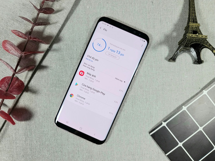 Dung lượng Pin của Galaxy S8 Plus xách tay Hàn Quốc