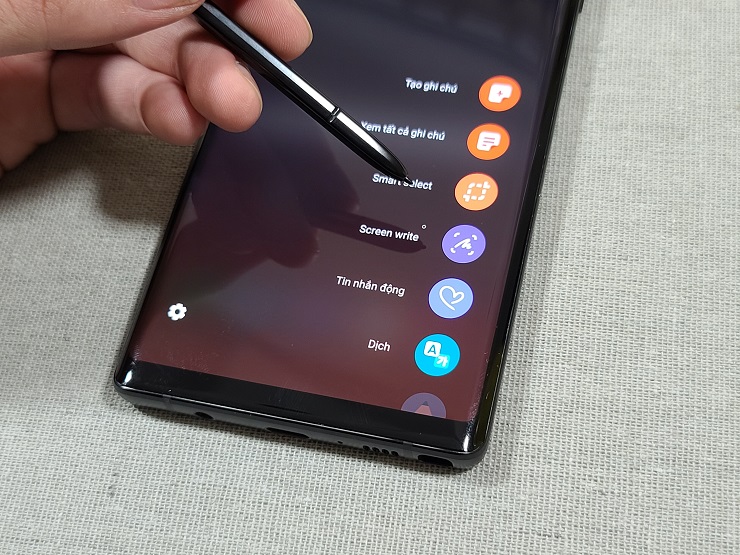 Tính năng bút S-Pen trên Galaxy Note 9 xách tay Mỹ
