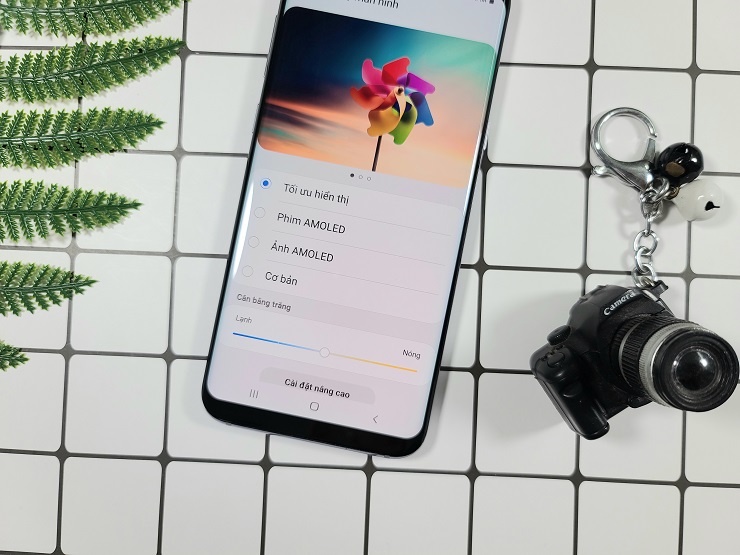 Tối ưu hiển thị trên Galaxy S8 Plus Quốc tế
