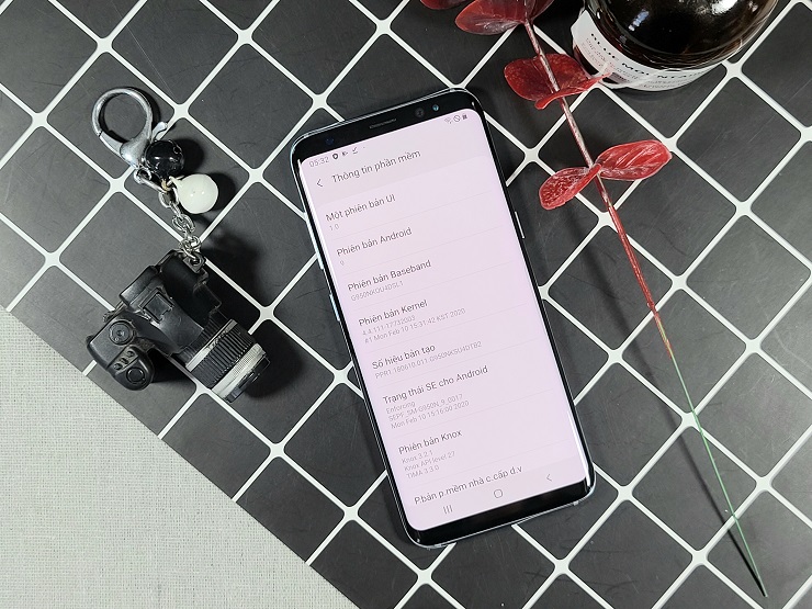 Thông tin phần mềm của Galaxy S8 xách tay Hàn Quốc