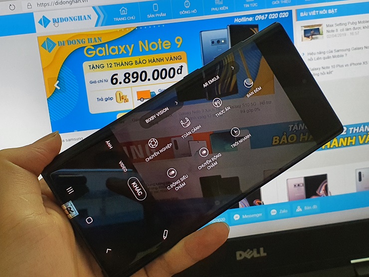 Tinh nang camera cua Galaxy Note 10 5G xach tay Han Quoc