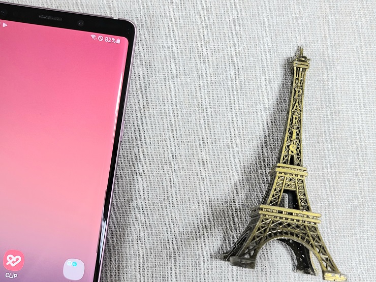 Viền siêu mỏng của Galaxy Note 9 xách tay Hàn Quốc
