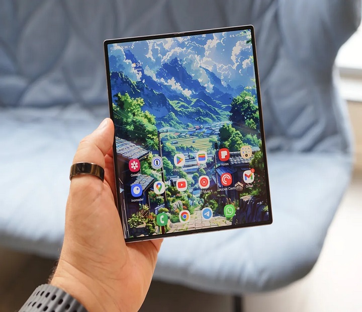 màn hình siêu nét của galaxy z fold 6