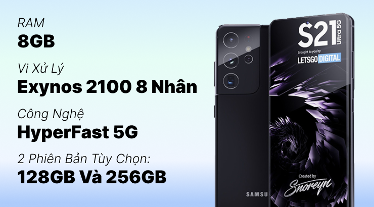 Galaxy S21 Ultra 5G Xách Tay Hàn Quốc Trả Góp 0 Lãi, Bh 24 Tháng