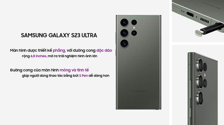 Samsung Galaxy S23 Ultra xách tay Hàn Quốc ( 12GB  256GB ) thiết kế độc đáo.jpg