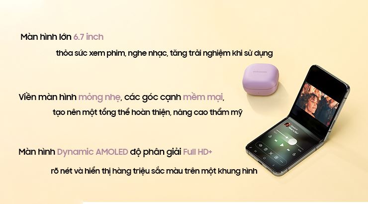 Samsung Galaxy Z Flip 5 5G xách tay Hàn Quốc 512GB thiết kế.jpg