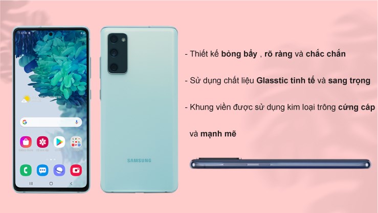 Thiết kế trên Samsung Galaxy S20 Fe New Fullbox xách tay Hàn Quốc giá rẻ