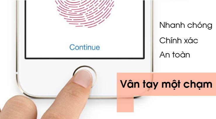 Vân tay một chạm của iPhone 8 Quốc Tế